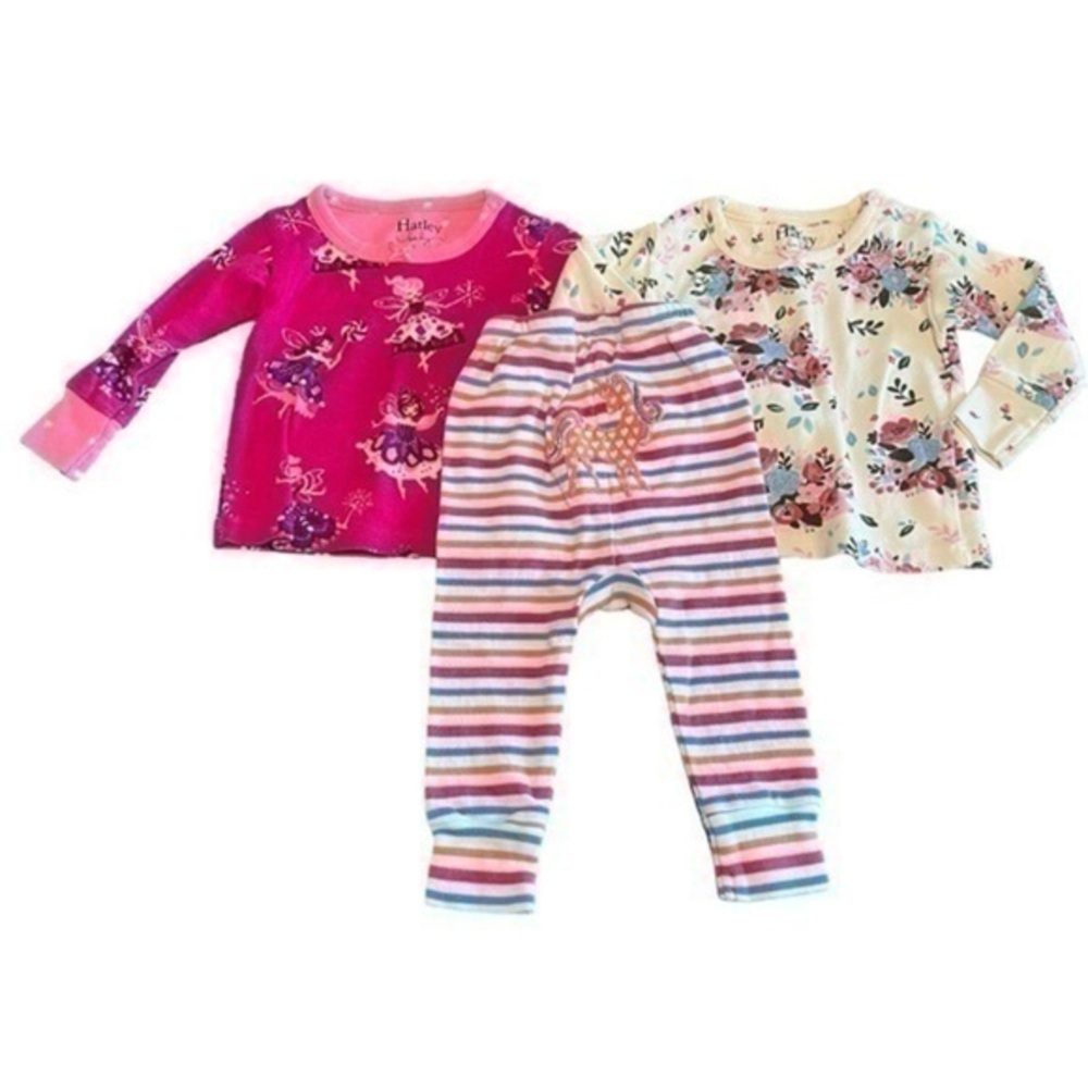 Hatley Pajamas Set 3-6 months baby girls​